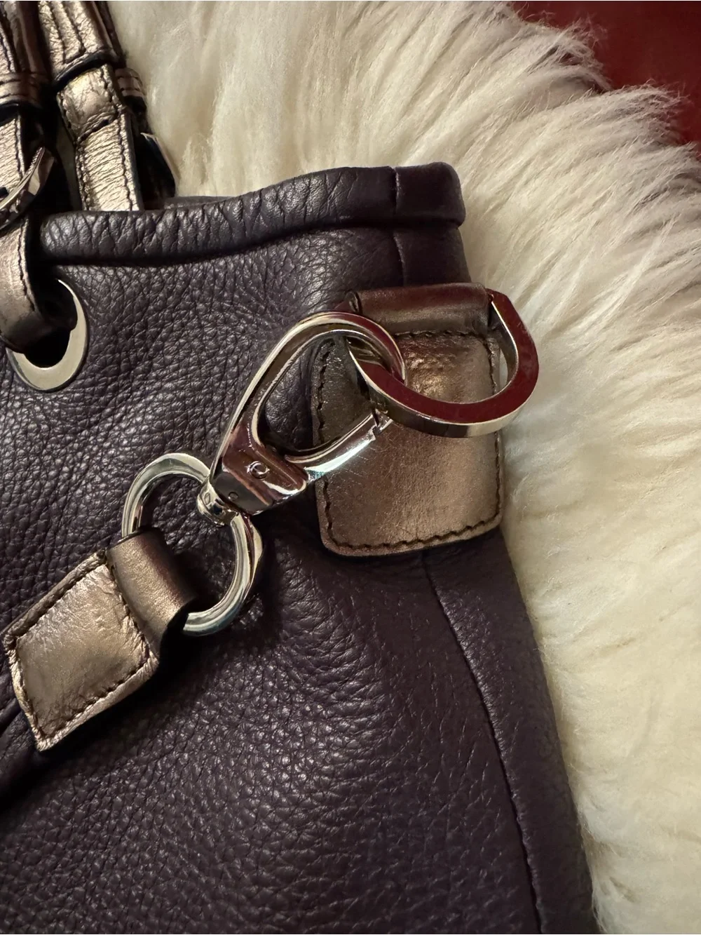 Leather Slouchy Hobo Bag-Kesslord Paris